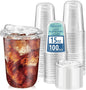 Homestockplus 15 oz Clear Plastic Cups by Homestockplus