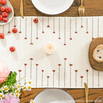 Artoid Mode Caramel Boho Table Runner - Image 7