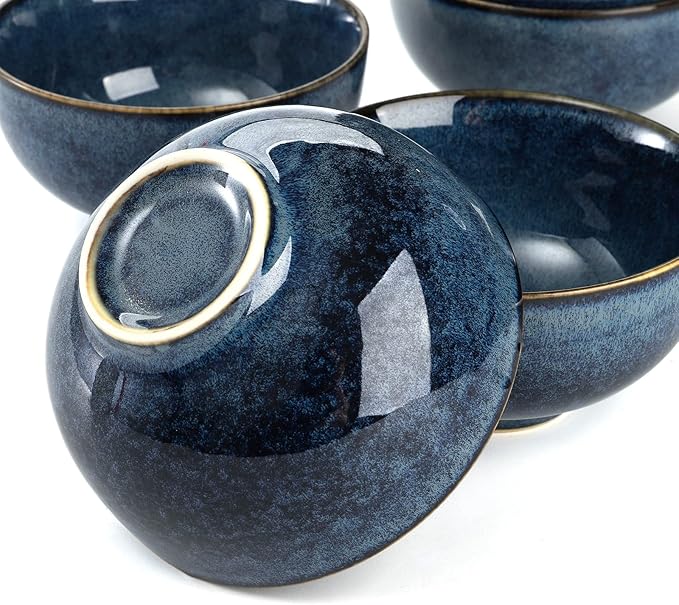 ZOOFOX Set of 8 Small Bowls, 10 Ounce Ceramic Bowls - Image 3