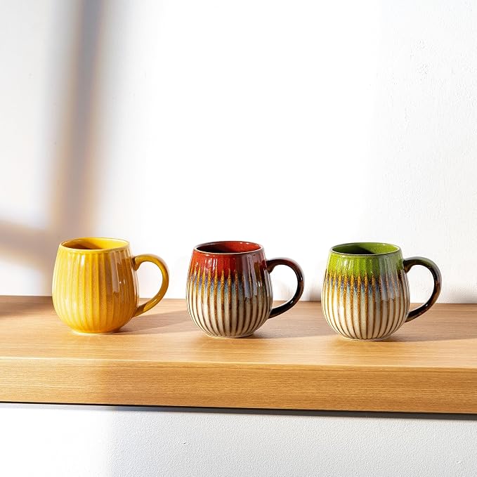 Coffee Mug, Porcelain 16 oz Large Tea Coffee Cup - Image 7