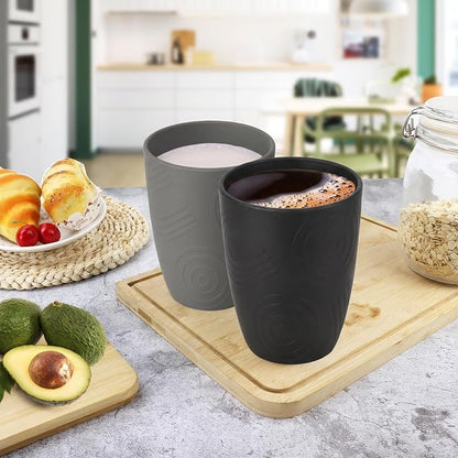 Wheat Straw Cups 6 PCS - 16 OZ Drinking Glasses - Image 8