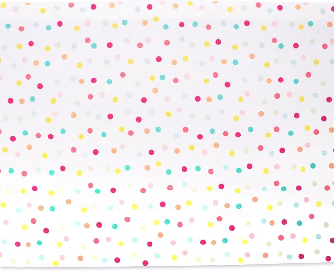 DII Polka Dot Party Print Tabletop Collection Reusable & Machine Washable - Image 3