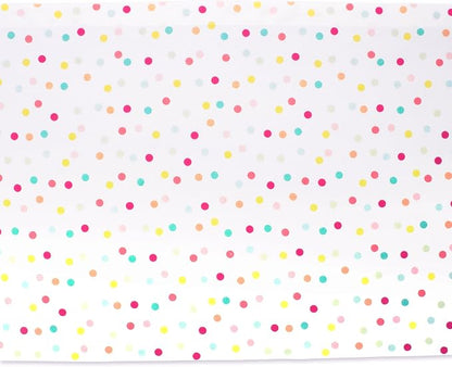 DII Polka Dot Party Print Tabletop Collection Reusable & Machine Washable - Image 3