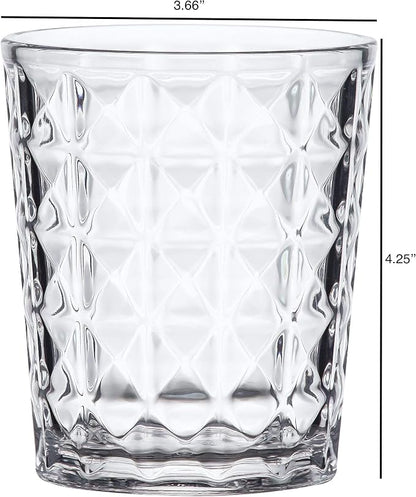 KLIFA- CUPID- 16 ounce, Acrylic Drinking Glasses Tumblers, Stackable Plastic - Image 5