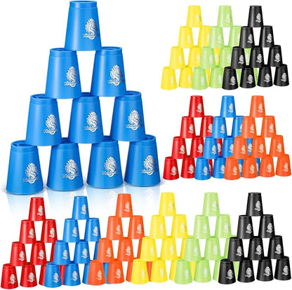 Libima 144 Pcs Sports Stacking Cups Set Stack Cup Party Game Speed Training Game by Libima