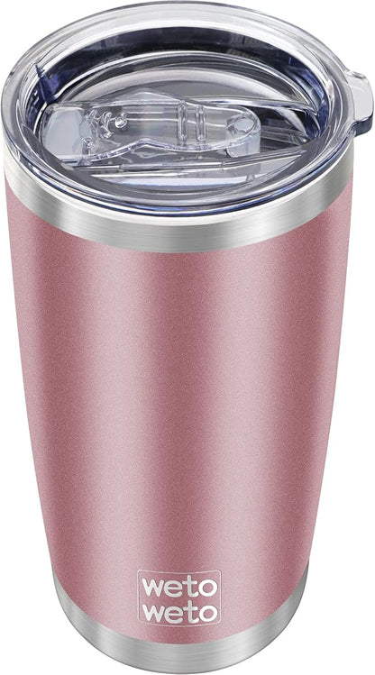 WETOWETO 20oz Insulated Stainless Steel Tumbler, Double Wall Vacuum Travel by Wetoweto