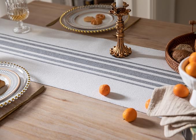 Boho Table Runner for Modern Farmhouse Decor, Dining Table décor 13 x 90 Inch - Image 5