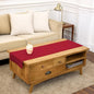 Solino Home Cotton Linen Table Runner Red, Hemstitch Collection 14 x 60 in | by SolinoHome