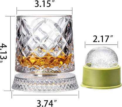 Spinning Whiskey Glasses Set of 4 - Image 6