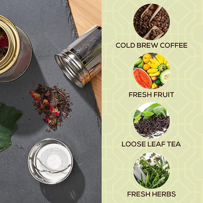 Leaflife Premium Bamboo Tea Infuser Bottle - Image 8
