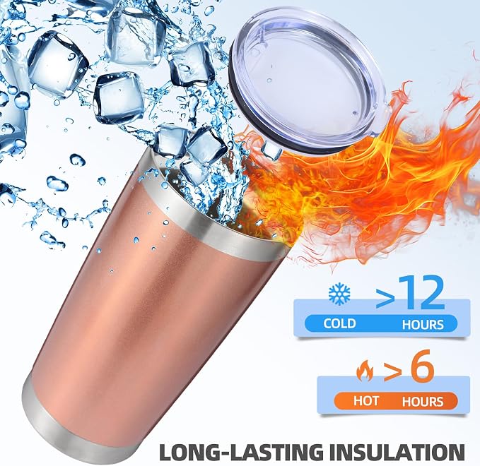 Volhoply 20oz Stainless Steel Tumbler - Image 5
