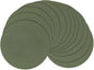 SHACOS Round Placemats Set of 12 Washable 15 inch Round Table Mats Cotton by SHACOS