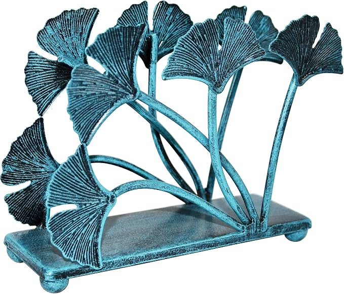 OwlGift Modern Ginkgo Leaves Design Napkin Holder - Image 6