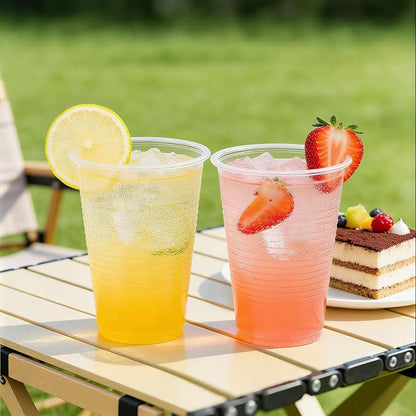 TashiBox 12 oz clear plastic cups - Image 4