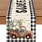 Farmhouse Sweet Home Table Runner by Unknown