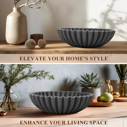 Large Decorative Bowl, Modern Handicraft Bowls - Image 5