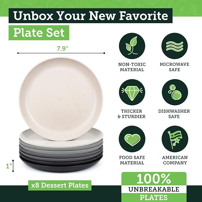 Grow Forward Premium Wheat Straw Plates - Image 3