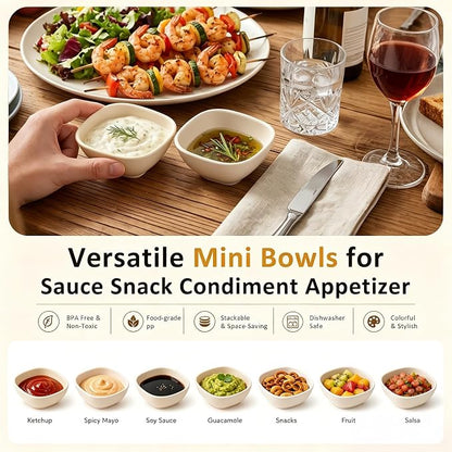Soy Sauce Dish 5 OZ, Small Bowls - Image 4