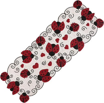 Beaded Table Runner 13 x 36 Inch by ALPHALivingHOME