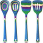 Totally Bamboo Baltique Mumbai Collection 4 Piece Cooking Utensil Set, Safe by TotallyBamboo