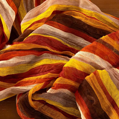 Cheesecloth Table Runner Summer Boho Wedding Shower Party Home Decor | Fall - Image 5