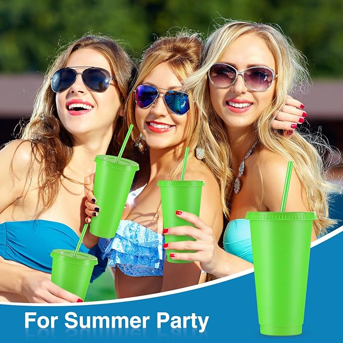 Amyhill 24 Pcs Reusable Cups - Image 5