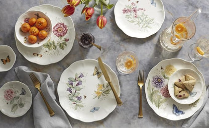 Lenox Butterfly Meadow Porcelain 28-Piece Dinnerware Set - Image 8