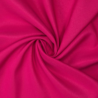 Gee Di Moda Round Tablecloth - 132 Inch Fuchsia Round Table Cloth for 72 to 96 Inch Round Tables - Heavy Duty Washable Fabric - for Buffet Table, Holiday Party, Dinner, Wedding & Baby Shower
