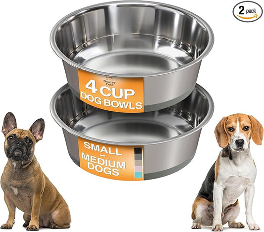 Neater Pet Brands Stainless Steel Dog Bowls by NeaterPetBrands