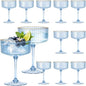 12PCS Plastic Martini Glasses, Unbreakable Reusable Champagne Coupe, Removable by Unknown