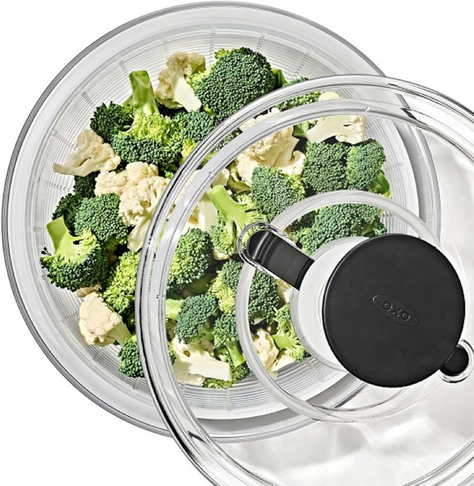 OXO Good Grips Salad Spinner | Lettuce Spinner | Fruit Washer | Fruit Washing - Image 15