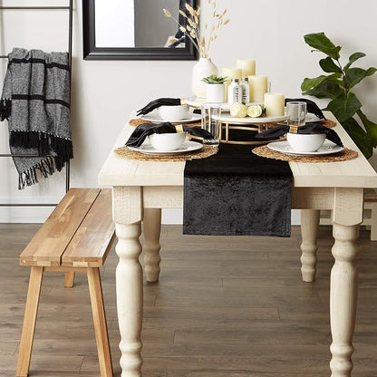 DII Velvet Collection Tabletop, Table Runner - Image 9