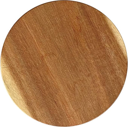 36 Pack Acacia Wood Drink Coasters, 3.68 Inch Round Wooden Acacia Wood Cup - Image 2
