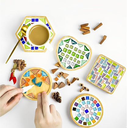 Bamboo Coasters for Crafts, DIY resin projects, classroom crafts, workshops and - Image 3