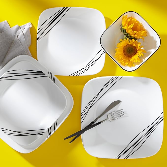 Corelle Vitrelle 18-Piece Service - Image 3