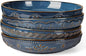 Pasta Bowls, 50oz Large Salad Serving Bowls, 9.75'' Plates Bowls Set of 4 by Artena