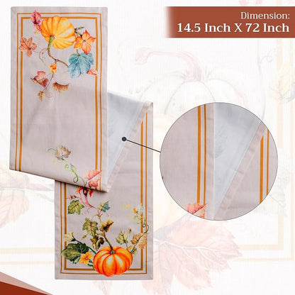 Maison d' Hermine Table Runner 100% Cotton 14.50" x 72" | Table Runners 72 - Image 4