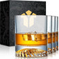 OPAYLY Whiskey Glasses Old Fashioned Glasses Set of 4 12oz Rocks Glasses Gift by OPAYLY