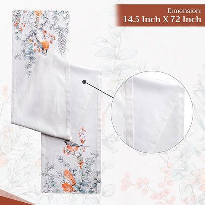 Maison d' Hermine Table Runner 100% Cotton 14.50" x 72" | Table Runners 72 - Image 4
