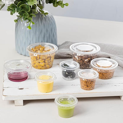 HOMIP 200PACK 1oz Plastic Portion Cups - Image 6