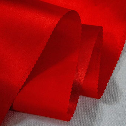 Red Table Runners, 12x108 Inches, 6 Pack | Satin, Silk and Smooth Fabric - Image 5