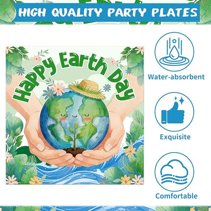 Rakuto Happy Earth Day Decorations, Environmental Protection Themed Decor - Image 4