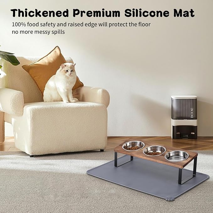 Summark Upgraded Elevated Cat Bowls - Image 3