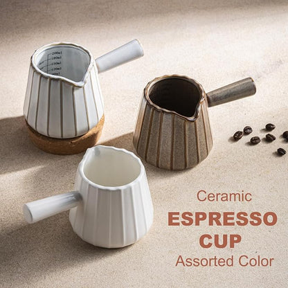 Ceramic Espresso Cups, Espresso Measuring Cup - Image 2