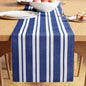 Encasa XO Dining Table Runner 13"x98" | Yarn Dyed Fine Ribbed Cotton | Franca by EncasaXO