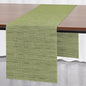 Myir JUN Green Table Runner Home Decor Dining Table Runners | Vinyl Table by MyirJUN