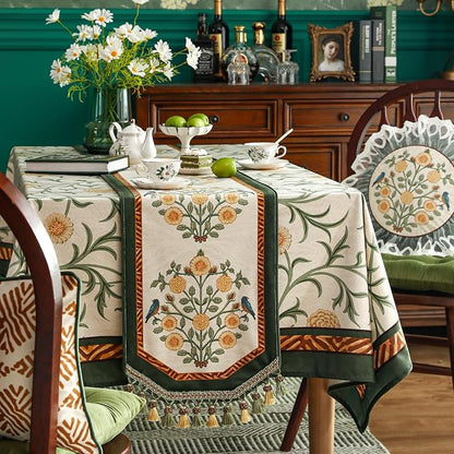 Patdrea Designer Elegant French Velvet Table Runner, Thanksgiving Dining Table - Image 7
