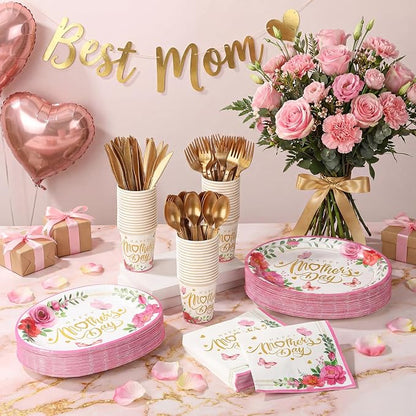 350 Pcs Happy Mother's Day Party Decorations - Image 2