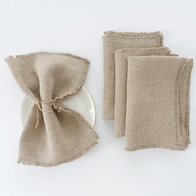 100% Pure Linen Table Runner 106 Inches Long-Super Thick Noble 14 x 106 Inch - Image 2