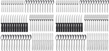 Pleafind 72-Pieces Silverware Set by Pleafind